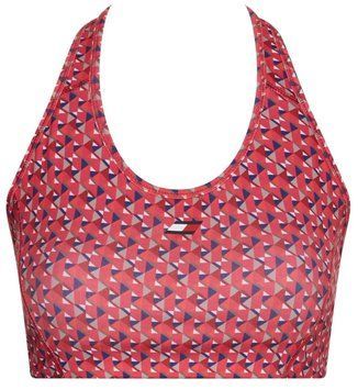 Tommy Hilfiger Mid Intensity AOP Racer Bra - small Island гео-розовый ST82165 фото