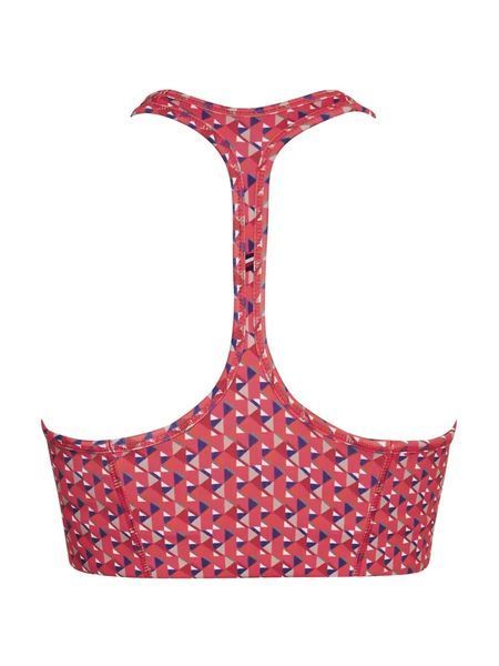 Tommy Hilfiger Mid Intensity AOP Racer Bra - small Island гео-розовый ST82165 фото