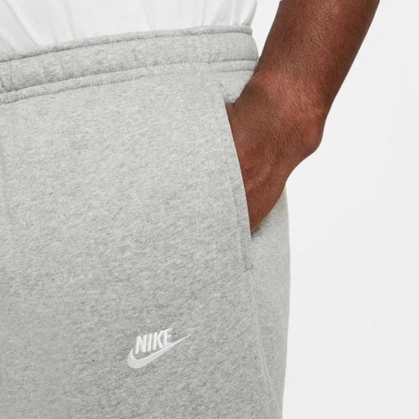 Мужские брюки Nike Sportswear Club Fleece &mdash; серый вереск/матовый серебристый/белый ST79766 фото