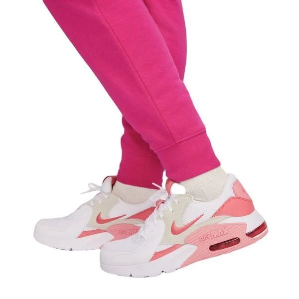 Жіночі клубні флісові штани Nike Sportswear - вогненно-ягідний/білий ST94831 фото