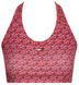 Tommy Hilfiger Mid Intensity AOP Racer Bra - small Island гео-розовый ST82165 фото 1