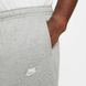 Мужские брюки Nike Sportswear Club Fleece &mdash; серый вереск/матовый серебристый/белый ST79766 фото 4
