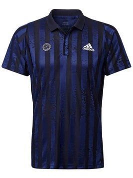 Мужская футболка-поло Adidas Freelift ENG M - Legend чернильный/белый ST77901 фото