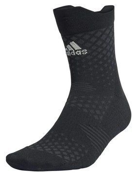 Носки Adidas Run 4D Quarter 1P - черный/карбон/почти салатовый ST80846 фото