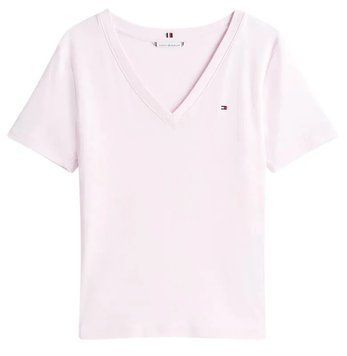 Жіноча тонка футболка Tommy Hilfiger Cody V-NK з короткими рукавами ST101407 фото