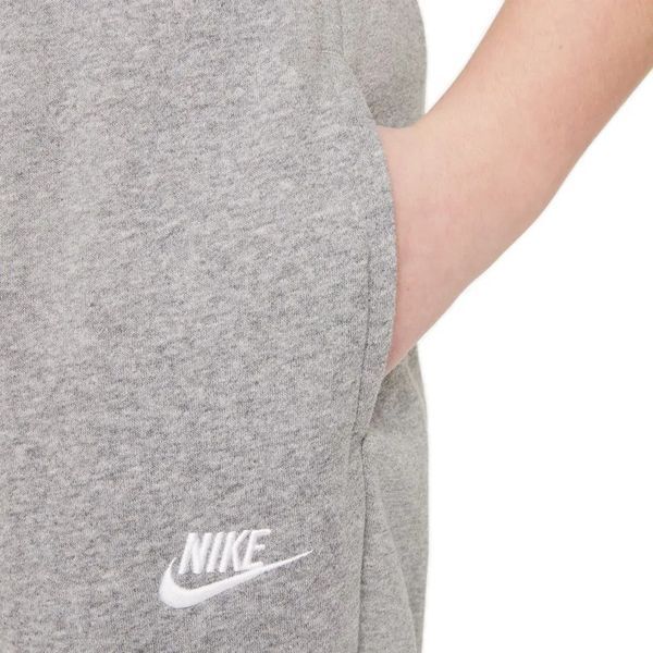 Брюки для девочек Nike Sportswear Fleece Pant LBR G &mdash; карбоновый вереск/белый ST79655 фото