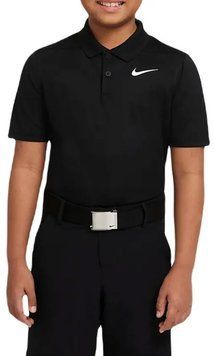 Футболка Nike Boys Dri-Fit Victory Golf - чорно-біла ST90724 фото