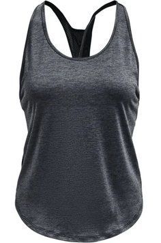 Женская вентиляционная майка Under Armour UA Tech&trade; &mdash; черный/белый ST76674 фото