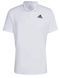 Чоловіче поло Adidas Club Pique - білий/чорний ST85605 фото 1