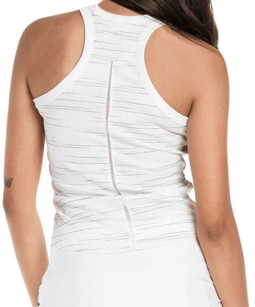 Жіночий топ Lucky in Love Palms D'Amour Royale Stripe Rib Tank - білий ST89990 фото