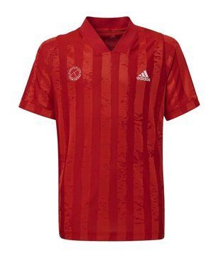 Футболка для мальчиков Adidas Boys Freelift - алый/сигнально-розовый ST77866 фото