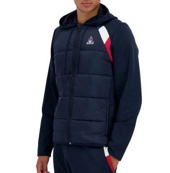 Чоловіча куртка Le Coq Sportif на блискавці з капюшоном ST102648 фото