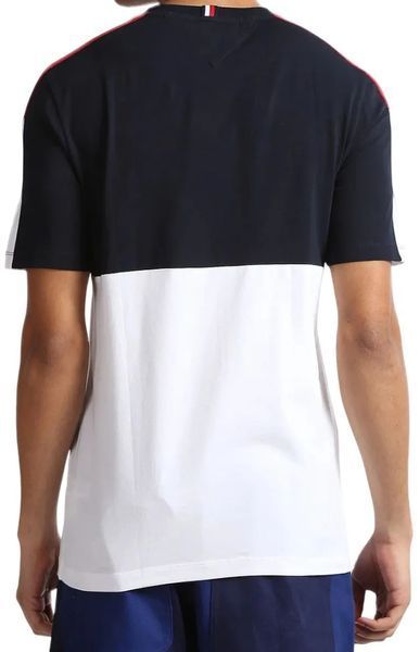 Чоловіча футболка Tommy Hilfiger Global Stripe Colourblock ST100870 фото
