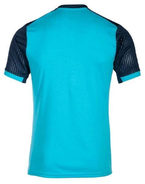Мужская футболка Joma Montreal с коротким рукавом - бирюзовый/темно-синий ST84818 фото