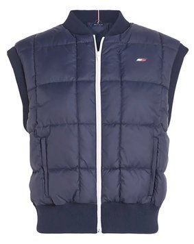 Жіночий жилет Tommy Hilfiger Essentials Regular Fit Gilet - темно-синій ST92650 фото