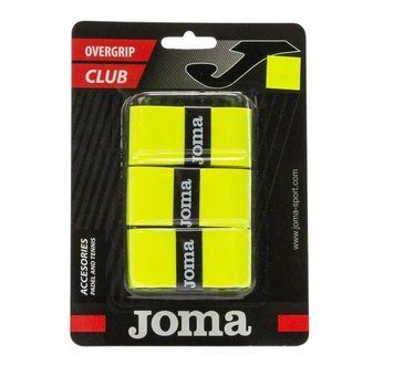 Зовнішні обгортки Joma Club Cushsion Overgrip 3P - fluor yellow ST110889 фото