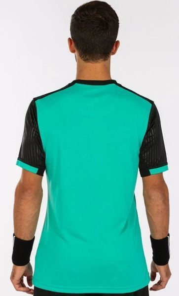 Мужская футболка Joma Montreal Short Sleeve M - зеленая/черная ST84817 фото