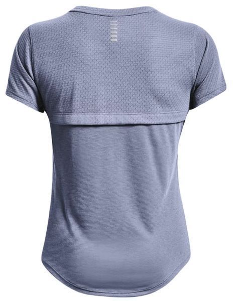 Жіноча футболка Under Armour Streaker Run Short Sleeve T-shirt - aurora purple/reflective ST87283 фото