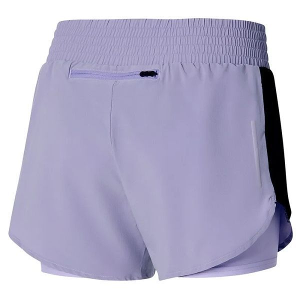 Жіночі шорти 2в1 Mizuno 4.5 Short ST91565 фото