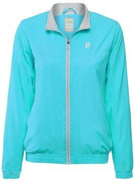 Женская толстовка Prince Full Zip Warm-Up - лазурный ST01389 фото