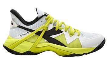 Чоловічі туфлі Diadora B.Icon 2 Clay - білий/чорний/примула вечірня ST93241 фото