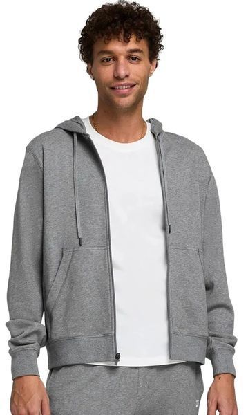 Мужская толстовка Wilson Unisex Team Zip - средний серый вереск ST97073 фото