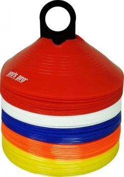 Набор конусов Pro's Pro Saucer из 50 тренировочных маркеров (V207) ST68106 фото
