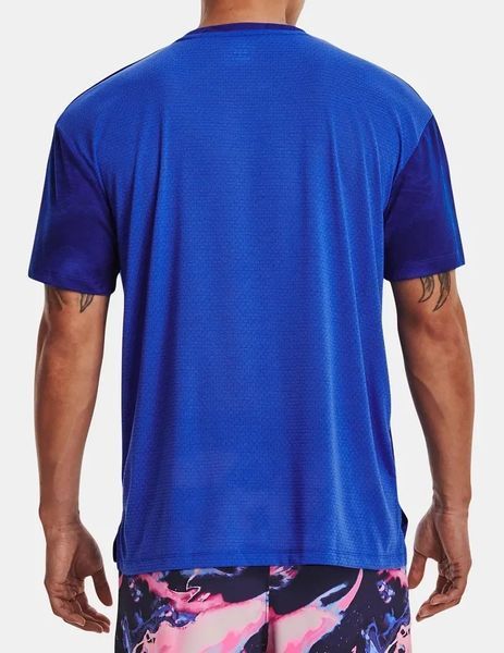 Чоловіча футболка Under Armour UA Run Anywhere Streaker Short Sleeve T-shirt - bauhaus blue/versa blue ST86550 фото