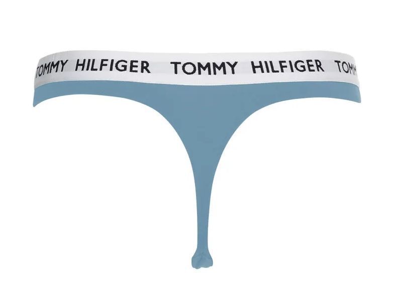 Женское нижнее белье Tommy Hilfiger Thong 1P - лунно-синий ST87197 фото