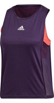Женский топ Adidas Escouade Tank - Legend Purple/Shock Red ST64991 фото