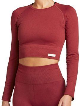 Жіноча футболка (з довгим рукавом) Bj&ouml;rn Borg Stockholm Seamless Crop Top W ST79227 фото