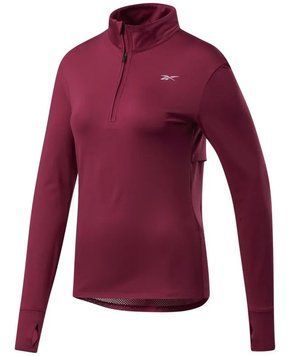 Жіноча толстовка Reebok Workout Running 1/4 Zip W - punch berry ST78377 фото