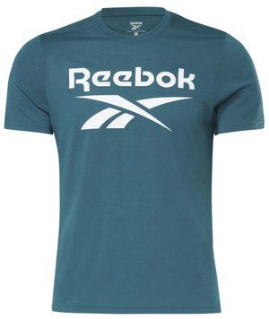 Мужская футболка Reebok Workout Supremium SS Graphic - полуночная сосна ST79549 фото