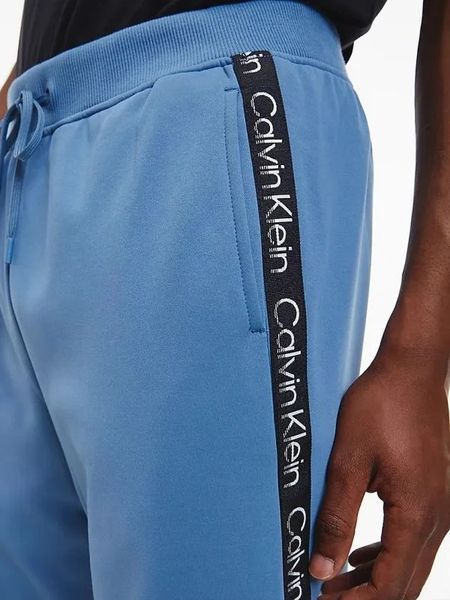 Мужские трикотажные брюки Calvin Klein - копен синий ST86703 фото
