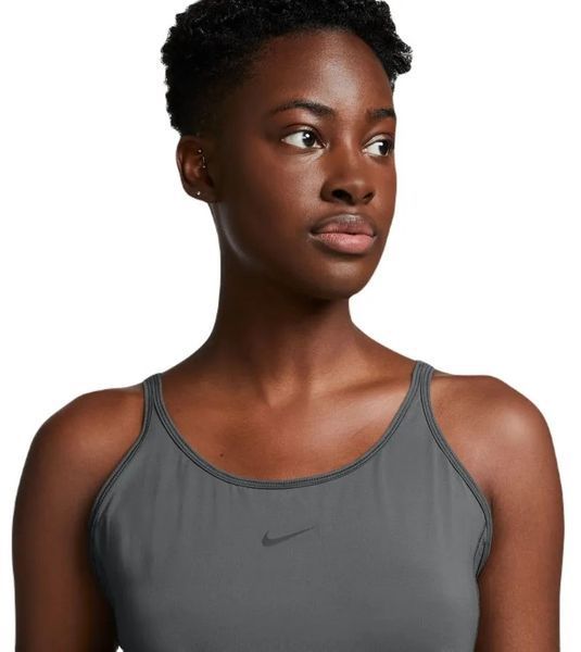 Жіноча майка Nike One Classic Dri-Fit Tank - залізно-сіра/чорна ST94999 фото