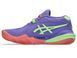Женские туфли для весла Asics Gel-Resolution X Padel - аметист/зеленый с подсветкой ST107889 фото 2