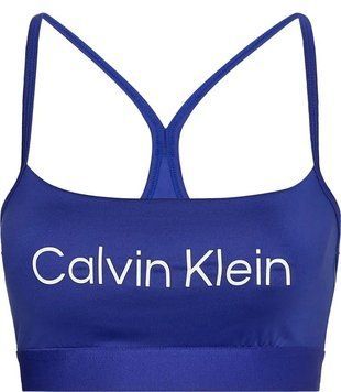 Жіночий бюстгальтер Calvin Klein Low Support Sports - клематис синій ST86526 фото