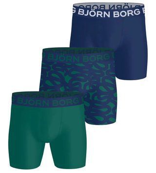 Чоловічі боксери Bj&ouml;rn Borg Sports Microfiber 3P - різнокольорові ST111176 фото