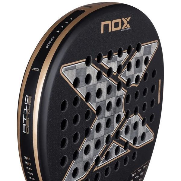 Ракетка для весла NOX AT10 Luxury Genius 18K Alum 2026 (тестер) TP00090 фото