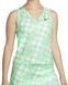 Жіноча майка Nike Court Dri-Fit Fall Victory Tank - зелене світіння/чорне ST86866 фото 1