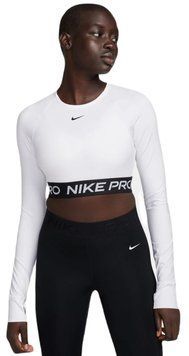 Жіноча футболка (з довгим рукавом) Nike Pro 365 Dri-Fit Cropped Long-Sleeve Top ST96628 фото