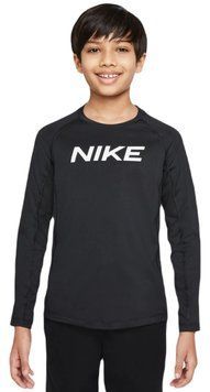 Nike Boys Pro Dri-FIT Long Sleeve Top - чорний ST93668 фото