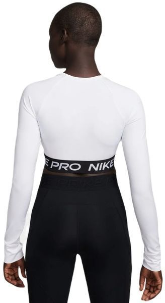 Женская футболка (с длинным рукавом) Nike Pro 365 Dri-Fit Cropped Long-Sleeve Top ST96628 фото