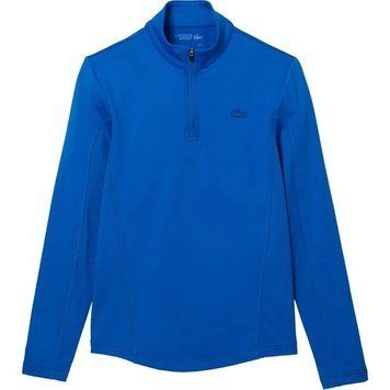Чоловічий світшот Lacoste SPORT на блискавці з високим горлом - синій ST88356 фото