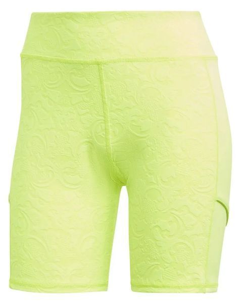 Жіноча спідниця Adidas Pleat Skirt Pro - чорна/жовта неоново ST92007 фото