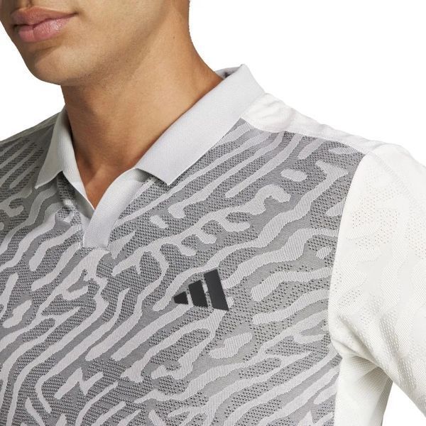 Чоловічі футболки-поло Adidas Tennis Airchill Pro Freelift - сірий два/чорний/білий ST94201 фото