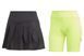 Жіноча спідниця Adidas Pleat Skirt Pro - чорна/жовта неоново ST92007 фото 2