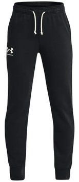 Under Armour Boys&rsquo; UA Rival Terry Joggers &ndash; чорний/білий онікс ST88784 фото