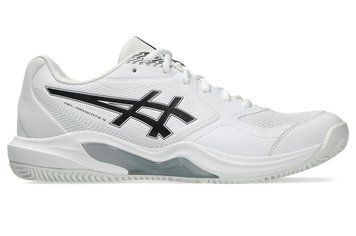 Чоловічі кросівки Asics Gel-Dedicate 9 Clay - білі/чорні ST112659 фото