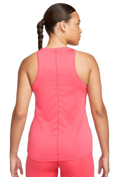 Жіноча майка Nike Dri-Fit One Tank - легкий фьюжн червоний/білий ST92577 фото